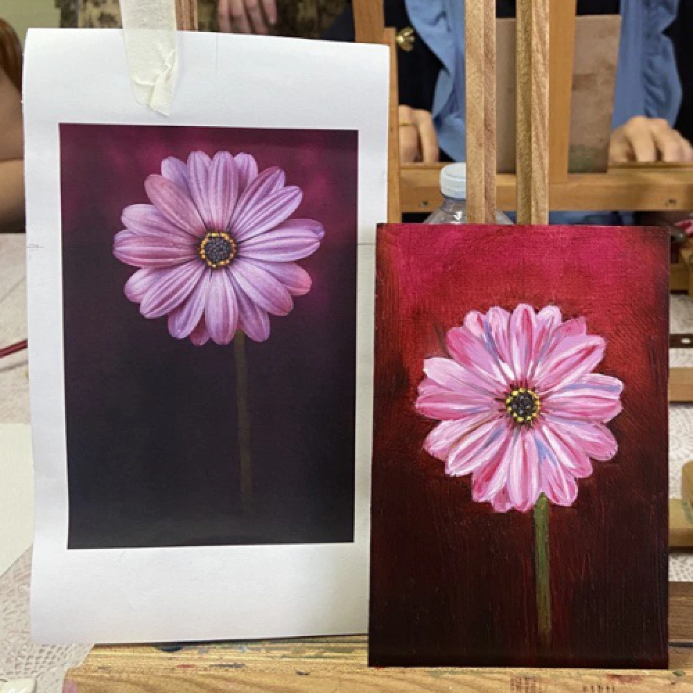 Pintura y vino/vermut para grupos - Imagen 2