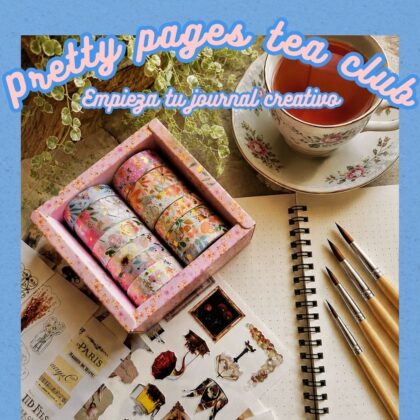 Pretty Pages Tea Club- Journal Creativo Edición 2026-2027 (inscripción)