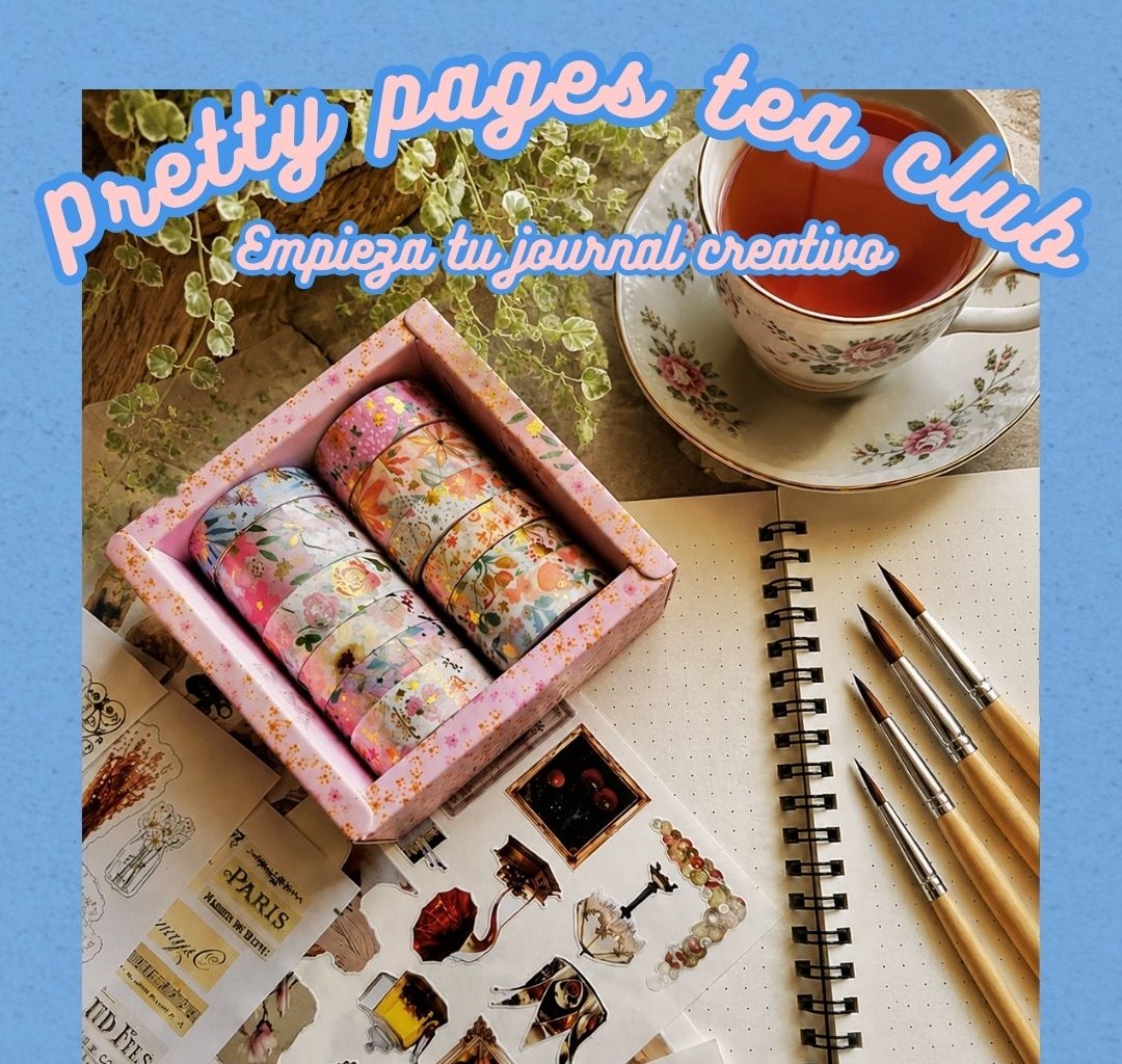 Pretty Pages Tea Club- Journal Creativo Edición 2026-2027 (inscripción)