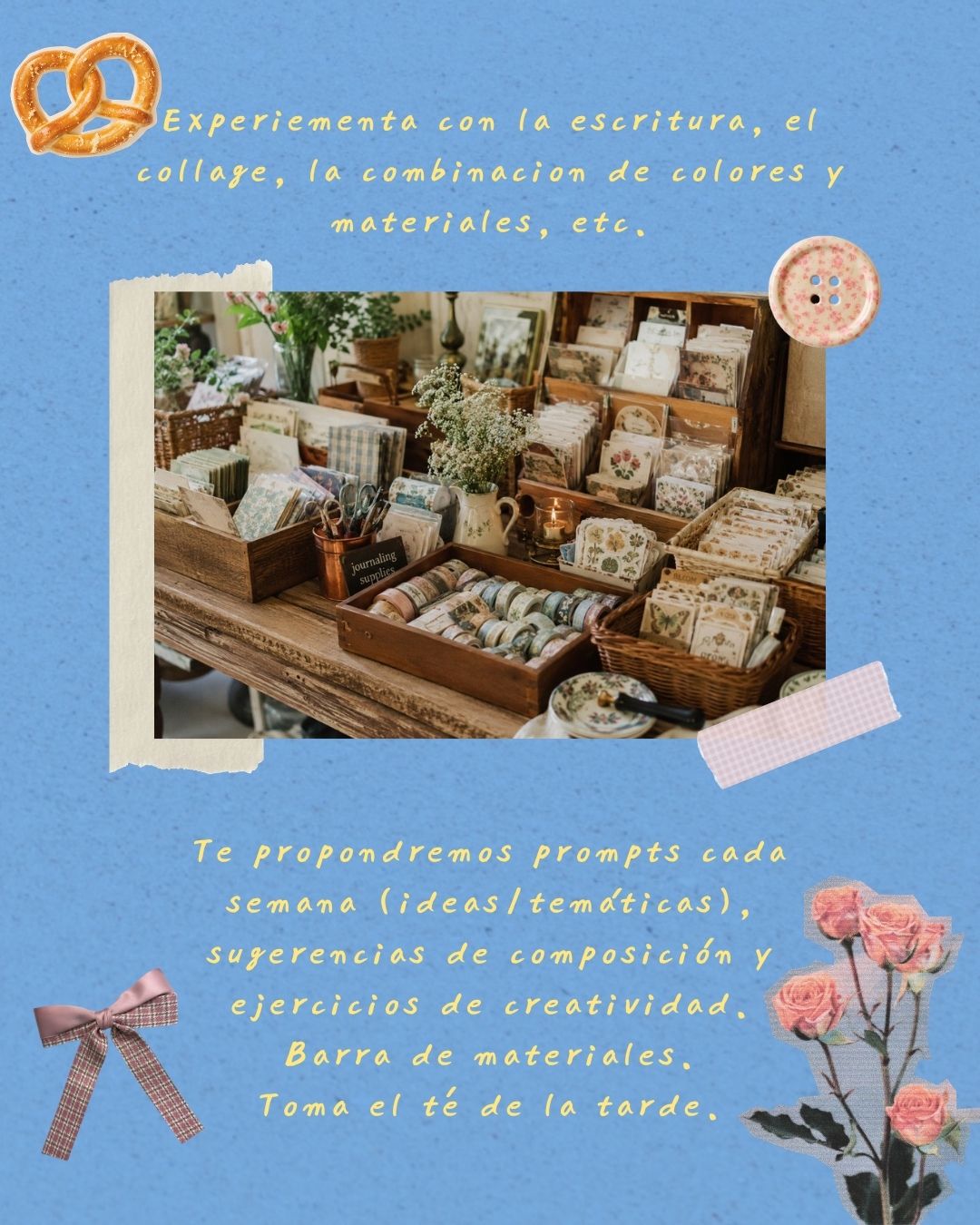 Pretty Pages Tea Club- Journal Creativo Edición 2026-2027 (inscripción) - Imagen 4